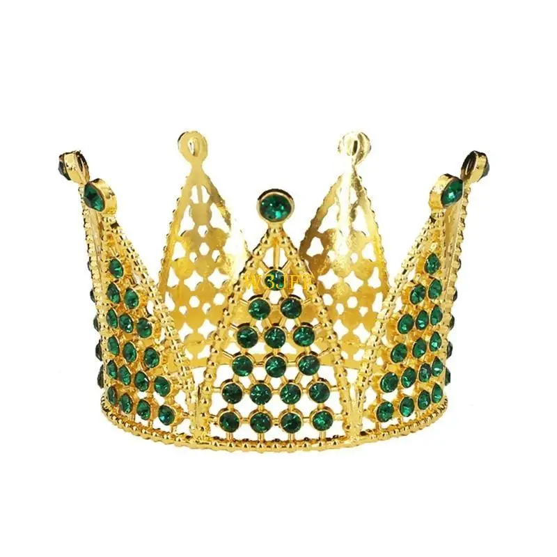 W3JF تاج الطفل الساحر لعيد الميلاد المزخرف للتصوير الفوتوغرافي وحفلات أعياد الميلاد يخلق ذكريات لا تنسى #1