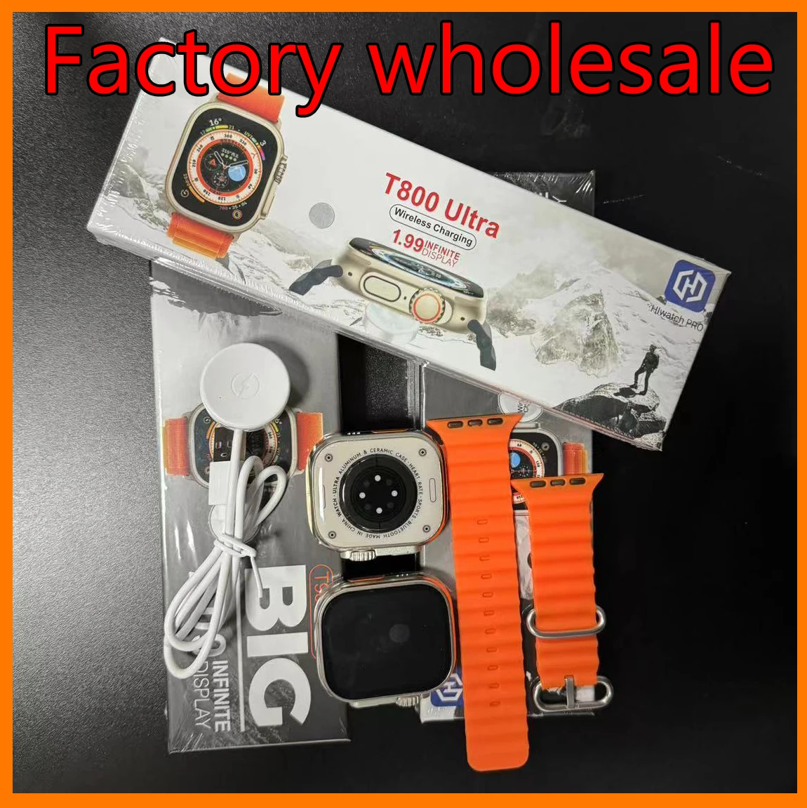 

2025 New Smart Watch T800 Pro Max Series8 Smartwatch 1.8inch Bluetooth Call Heart Rate Women Men Series 8 Smartwatch PK X8 Max