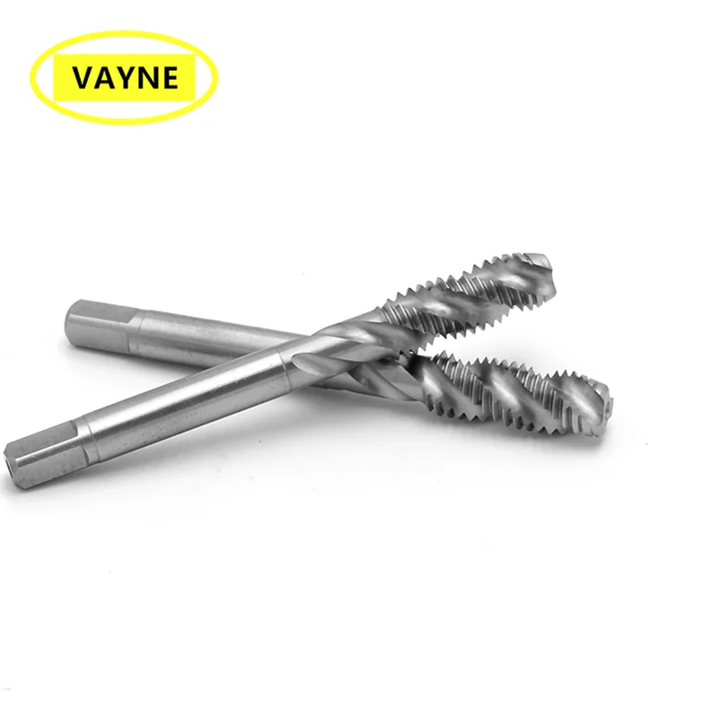 VAYNE HSSE Metric General Application Spiral Fluted Taps M6*1 and machine Fine Thread screw tap M6*0.5/0.75/0.35