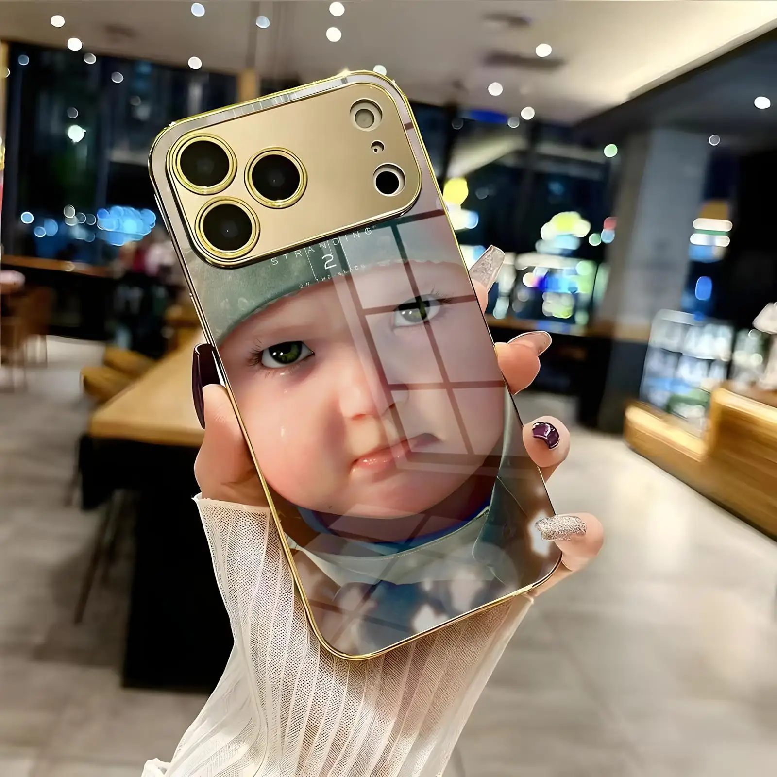 HOT GAME Death Stranding  Phone Case For iPhone17 16 16e 15 14 13 12Plus Mini Pro Max Electroplated glass Phone Case