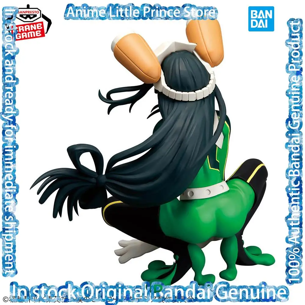 Banpresto BANDAI My Hero Academia Anime Figure - Asui Tsuyu Model Toy Genuine Boxed Collectible in Stock