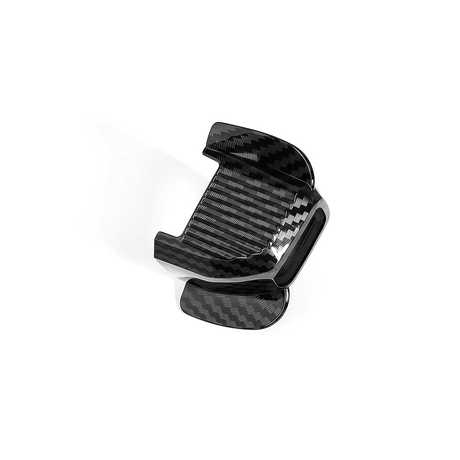 Für Kia EV2/EV3/EV4/EV5/EV9/PV5 Tasman 2025 2026 Die neueste ABS-Kohlefaser-Lenkrad-Schaltknopf-Hilfsabdeckung – Detail 9