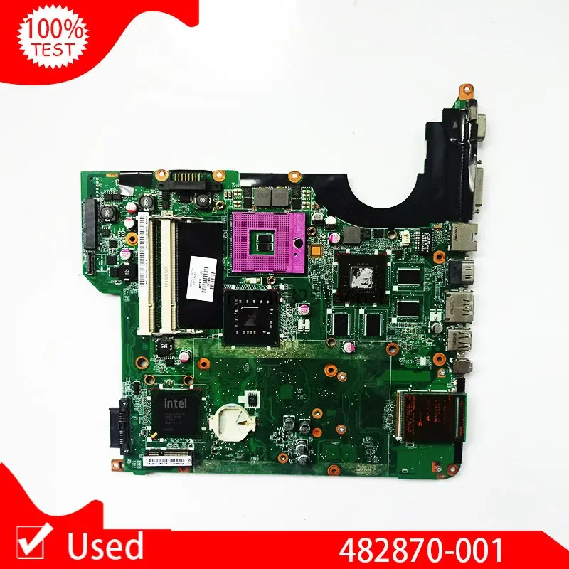 Used 482870-001 FOR HP DV5 DV5-1000 Laptop Motherboard 504641-001 DV5-1003TX Dv5-1099nr Notebook PM45