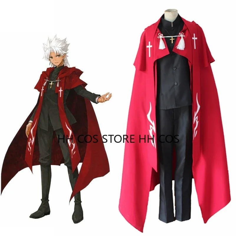 

Unisex Anime JK Cos Fate/Apocrypha FGO Amakusa Shirou Tokisada Shirou Kotomine Cosplay Costumes