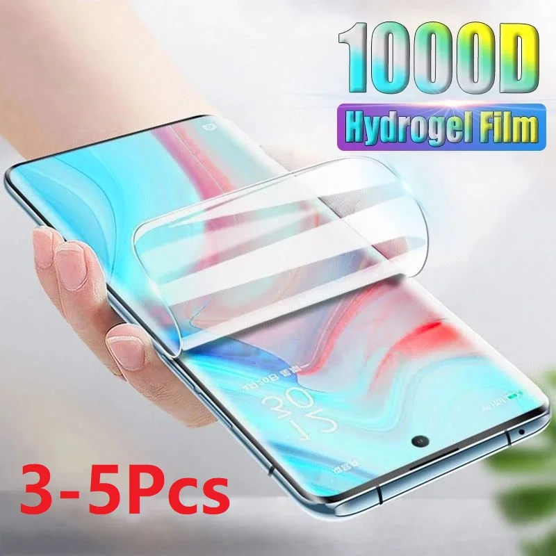 

Гидрогелевая пленка для Vivo iQOO U1x Z1 V17 Neo 3 V20 SE Y20 Y20i Y12 Y17 Y19 U3x, защитная пленка для экрана, 3-5 шт.