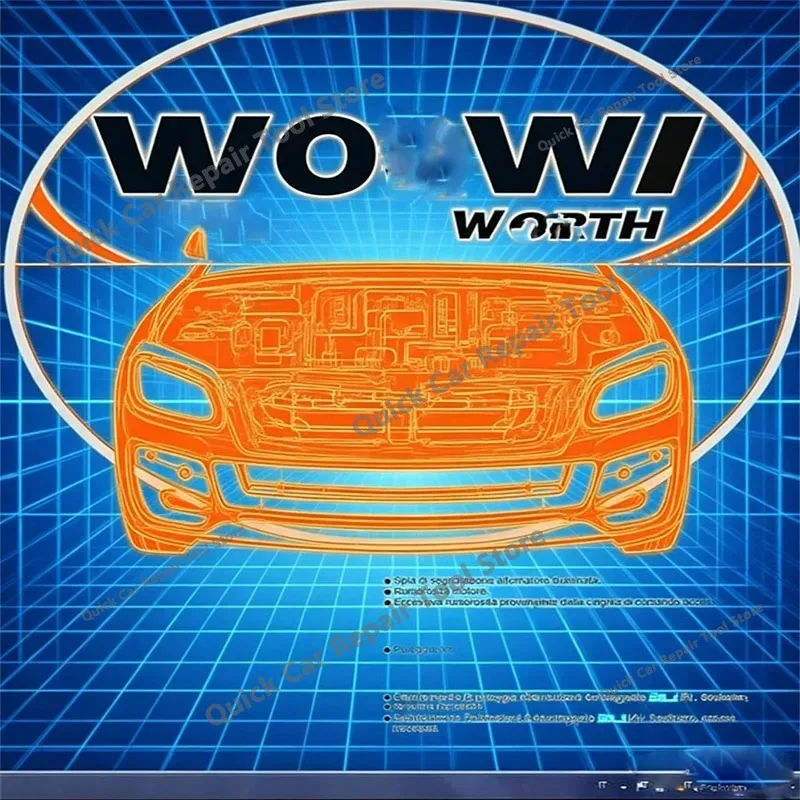 New W-ur-th WOW V5.00.12 WOW 5.00.8 R2 OBD2 scanner Software Multi-languages with Keygen For Tcs Multi-diag Cars Diagnostic Tool