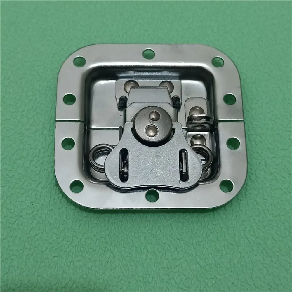 4Pcs Spring Loaded Butterfly Twist Lock Buckle Security Lock Recessed Mount Flight Case Lock Alloy Heavy Duty