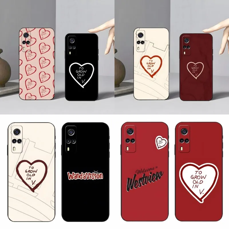 Чехол для смартфона Vivo Y31 V21e V23 Y31s Y73 X60 X70 X80 Y33s Y21 Y76 Y15s T1 IQOO 9 U5 U5x Pro
