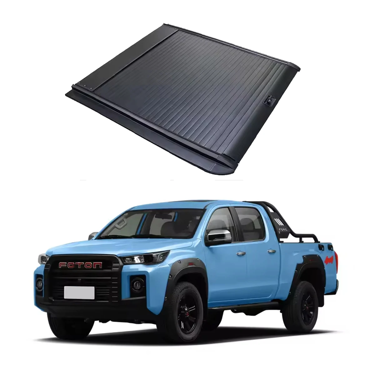 

Roller Shutter Lid for Foton General G7 Mars Pickup Truck Retractable Aluminum Alloy Tonneau Cover Pick up Trunk Bed Cover