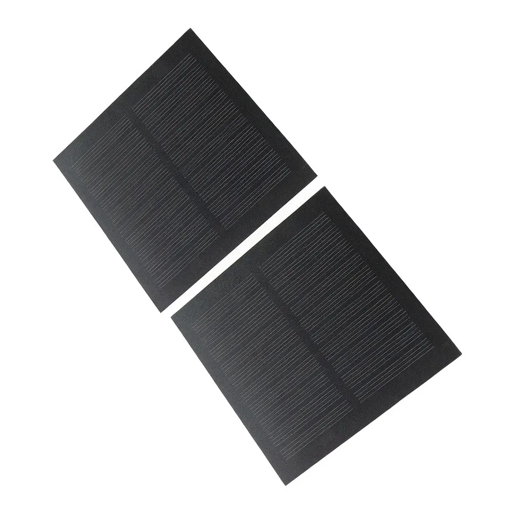 Monocrystalline for Solar Panels 1.1W 5V 220mA for Portable Power in DIY For Toys and Lighting Devices 2-Pack Solar Solution
