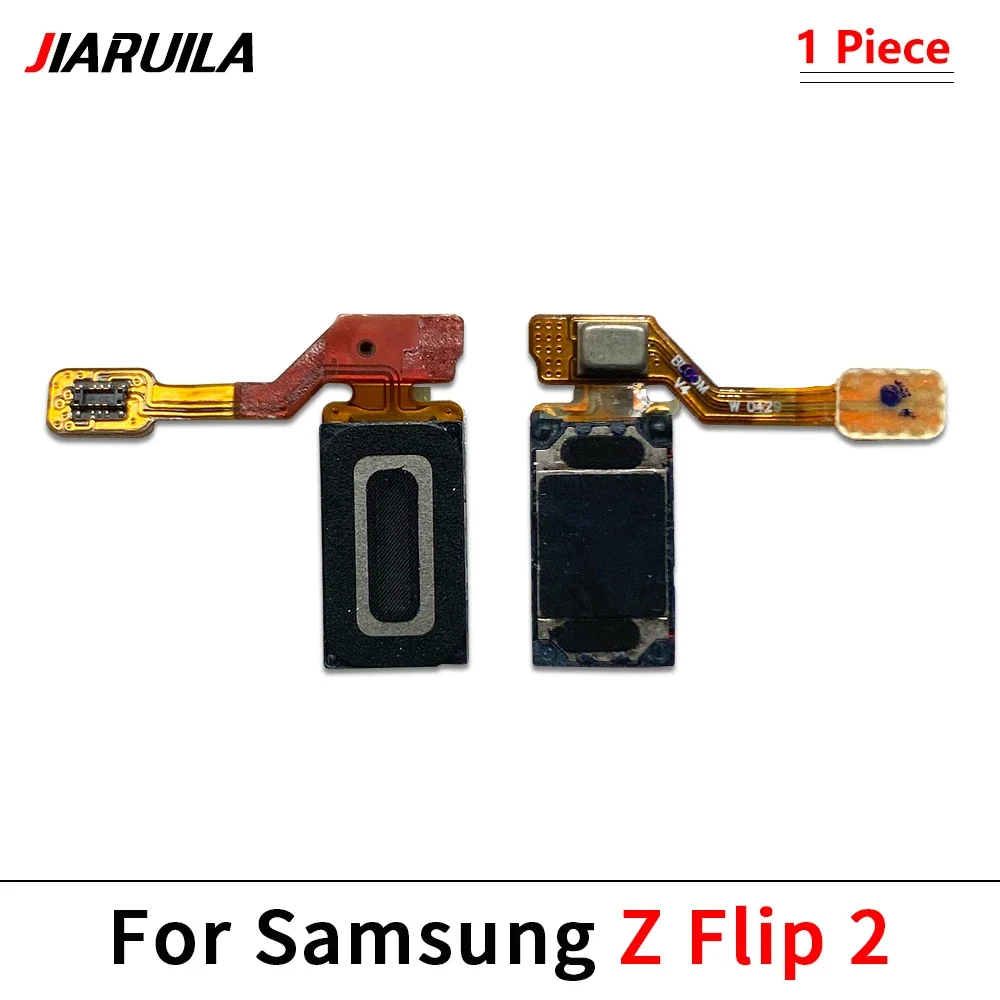 20 buah, penerima Speaker telinga atas suara Earpiece untuk Samsung Z Flip 2 3 4 5 5G F700F F707 F731 F721 F711 perbaikan Earphone