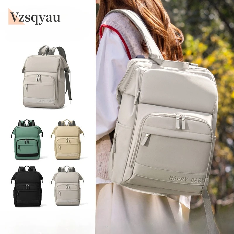 

Baby Travel Backpack Diaper Mummy Bag Large Capacity Nappy Bag Material Handbag For Baby Outdoor Travel Bag For Baby Care Stuff