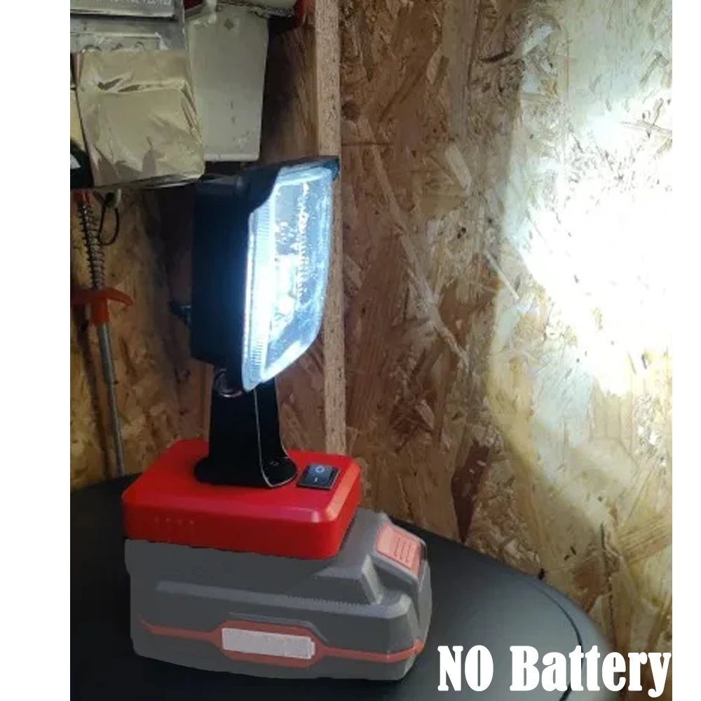 

Portable Wireless LED Work Light for Lidl Parkside X20V Team Li-ion Battery Outdoor Lamp Work Light (Not include battery)