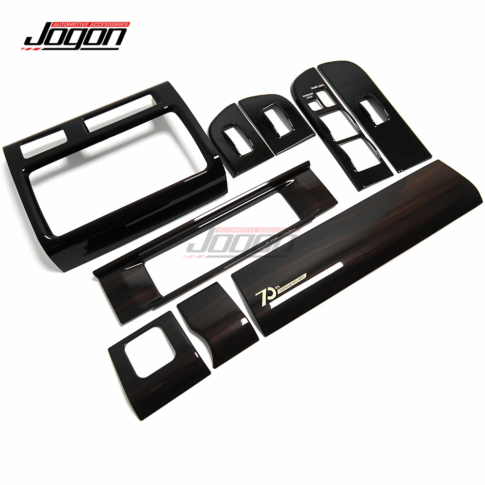 Car Interior Console Trim Whole Sets 2022 70th For Toyota Land Cruiser LC70 LC76 LC79 LC78 FJ70 HZJ75 VDJ78 HZJ79 Pickup LHD RHD