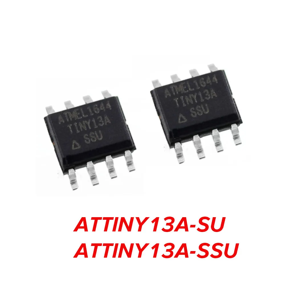 2PCS ATTINY13A-SSU ATTINY13A-SU ATTINY13A SOP-8 IC Chip