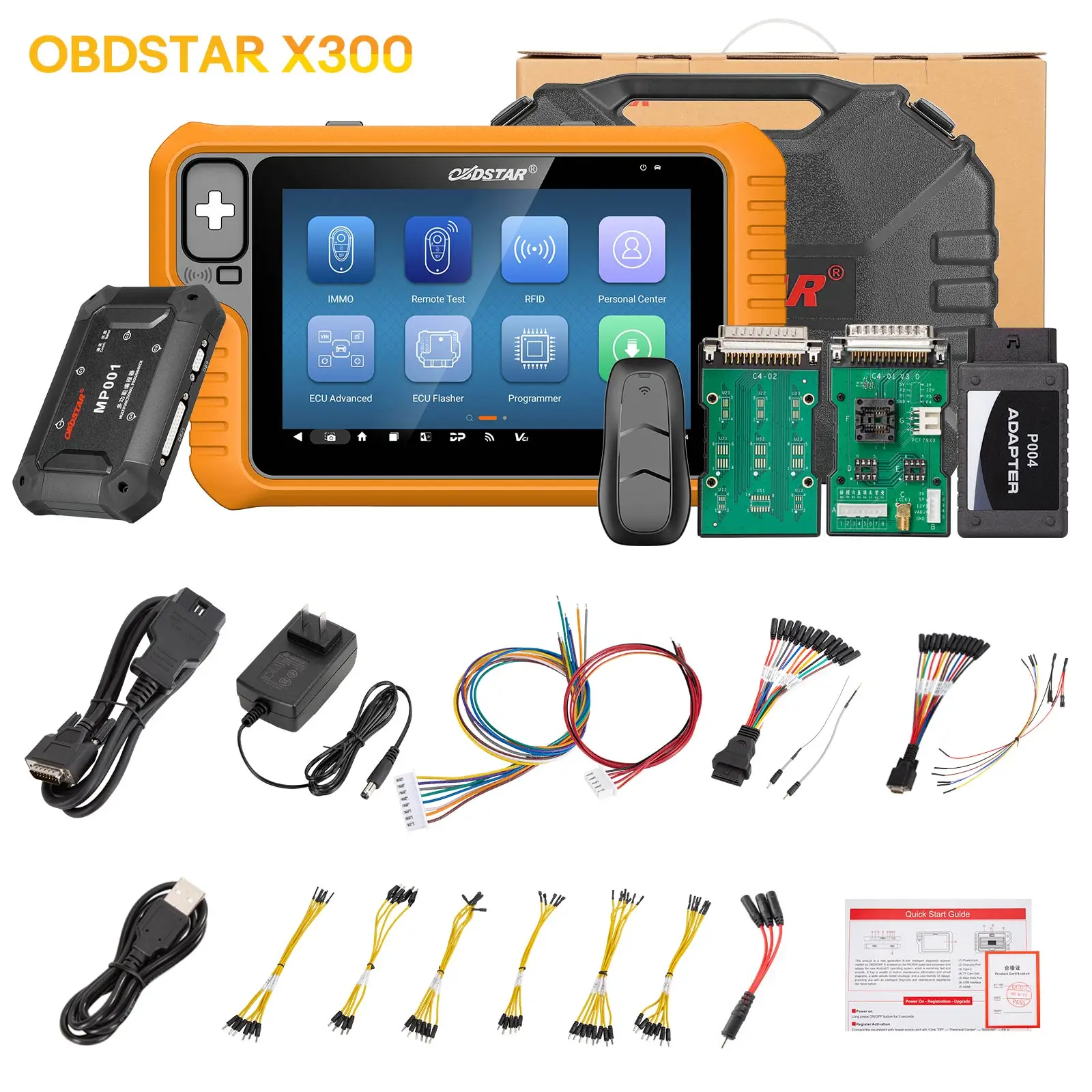 OBDSTAR X300 G3 Key Programmer Basic / Full Version for Car/ HD/ E-Car/ Motorcycles/ Jet Ski