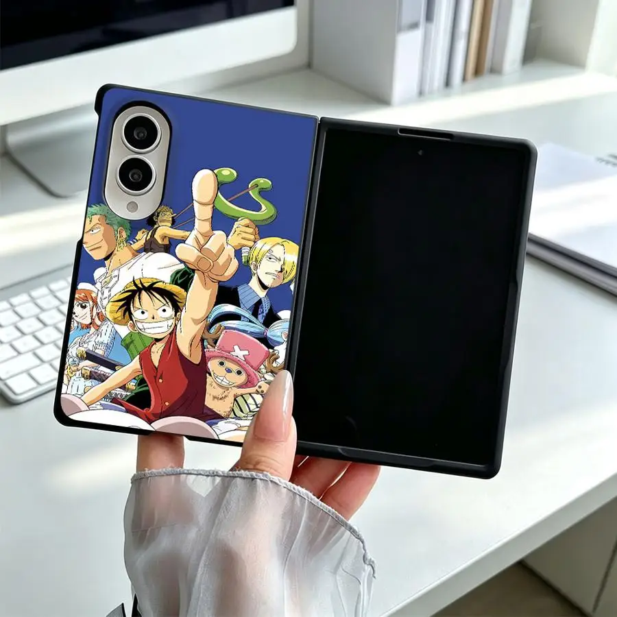 Anime Monkey D Luffy Case for Samsung Galaxy Z Fold8 Wide ZFold8 Z Fold 8 ZFold Wide Luxury Phone Cover