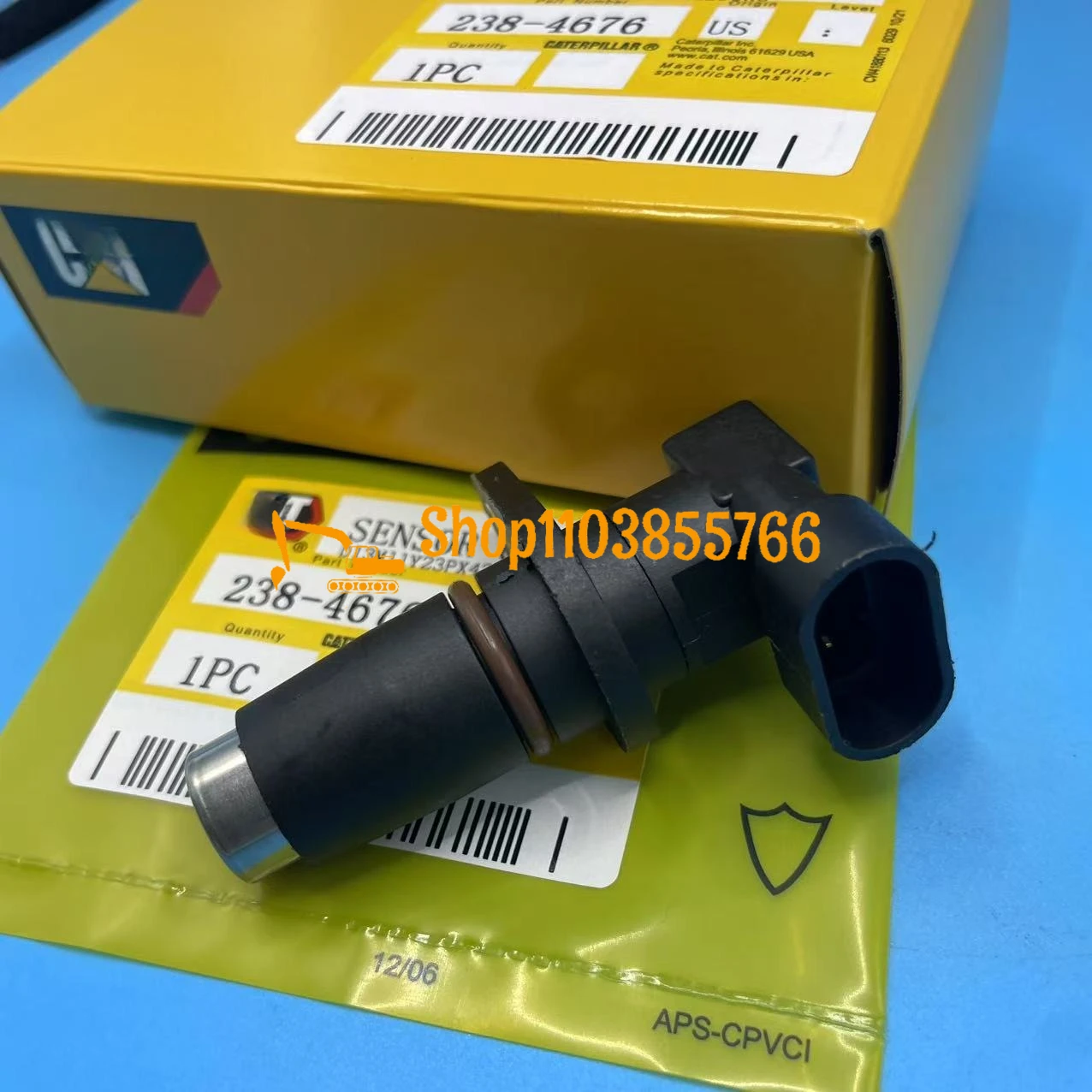 

238-4676 2384676 0501317949 0501-317-949 Speed Sensor For Excavator Accessories 4WG180 200 Speed Sensor