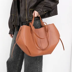 Luxury Brand Handbag Tote Bag for Women PU Leather Shoulder Bag Purse Design Large Capacity Totes Top Handle Hobo Shopper Bag