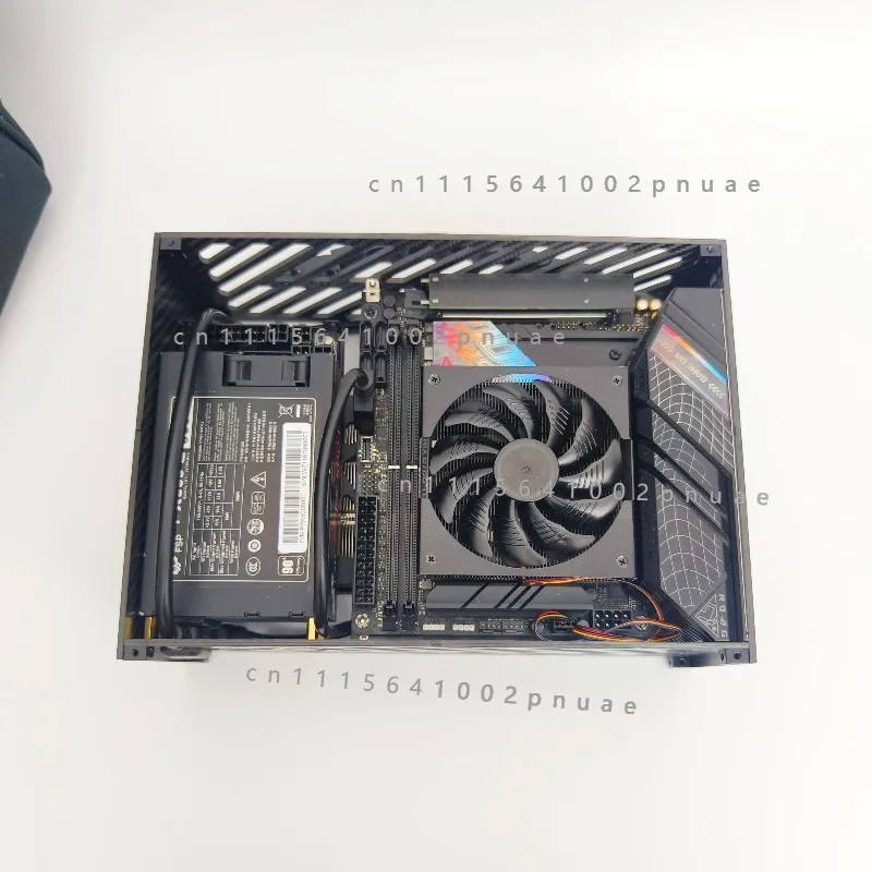 Promise A45 chassis 5-liter ITX, A4 structure supports dual fan graphics card 4070tis small 1u power supply
