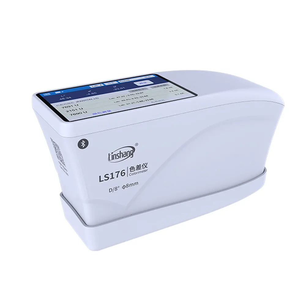 LS176 مقياس الطيف الضوئي الملون مع مقياس الألوان 400 ~ 700 نانومتر منحنى الانعكاس الطيفي البياض الأصفر