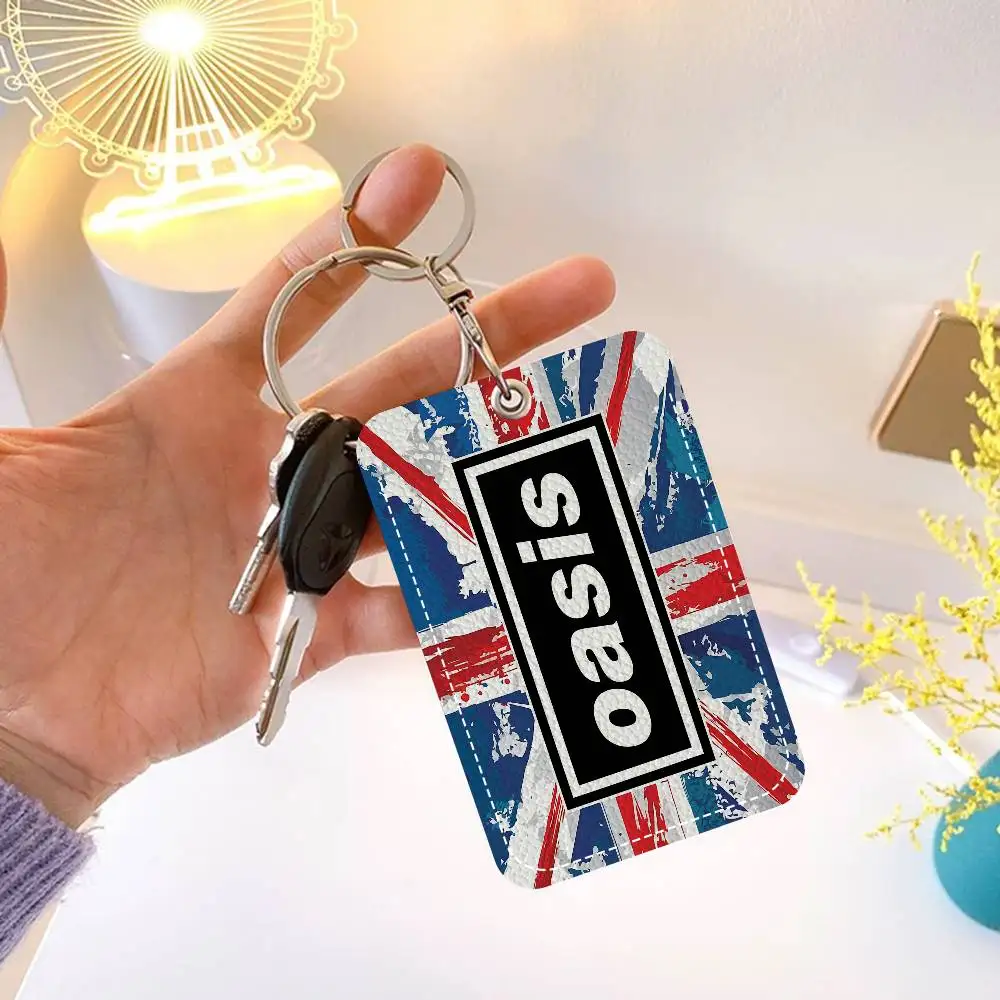 روك O-واحة الفرقة لطيف الكرتون Inteated مصعد بطاقة Acc بطاقة التحكم المفاتيح الغطاء الواقي هدية المفاتيح