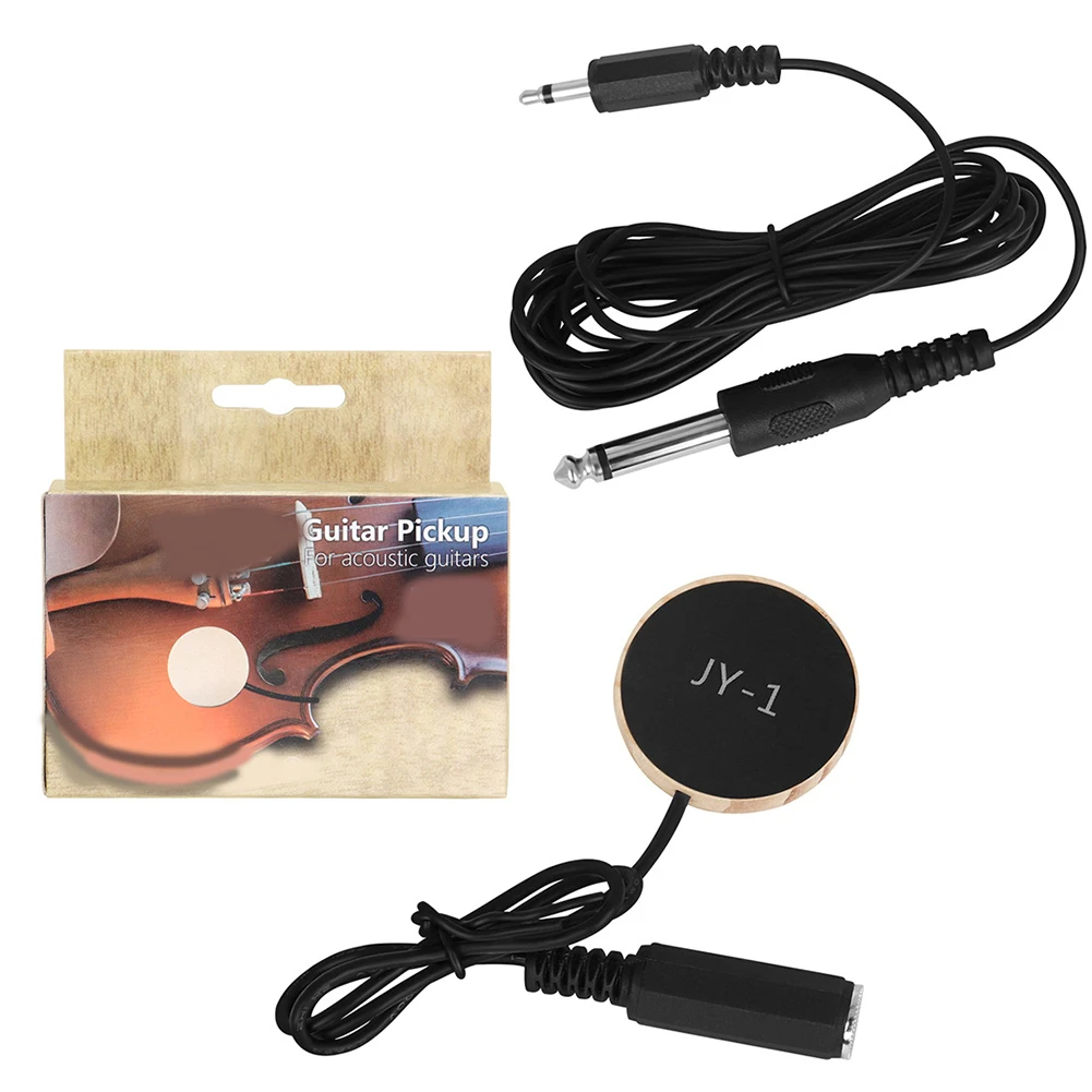 Pastilla de guitarra parche de guitarra pastilla de guitarra acústica Control de volumen púas piezoeléctricas para guitarra clásica violín amplificador transductor gran oferta