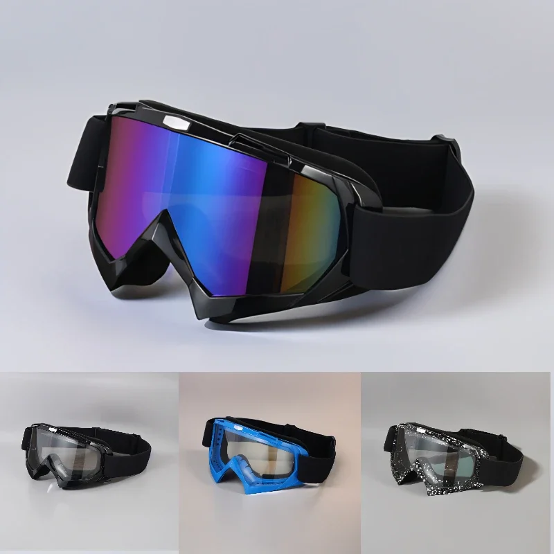 

Hot Sale Motocross Goggles Glasses Off Road Dirt Bike Ski Unisex Snowboard Mask Snowmobile Ski Goggles Windproof Safety Goggles