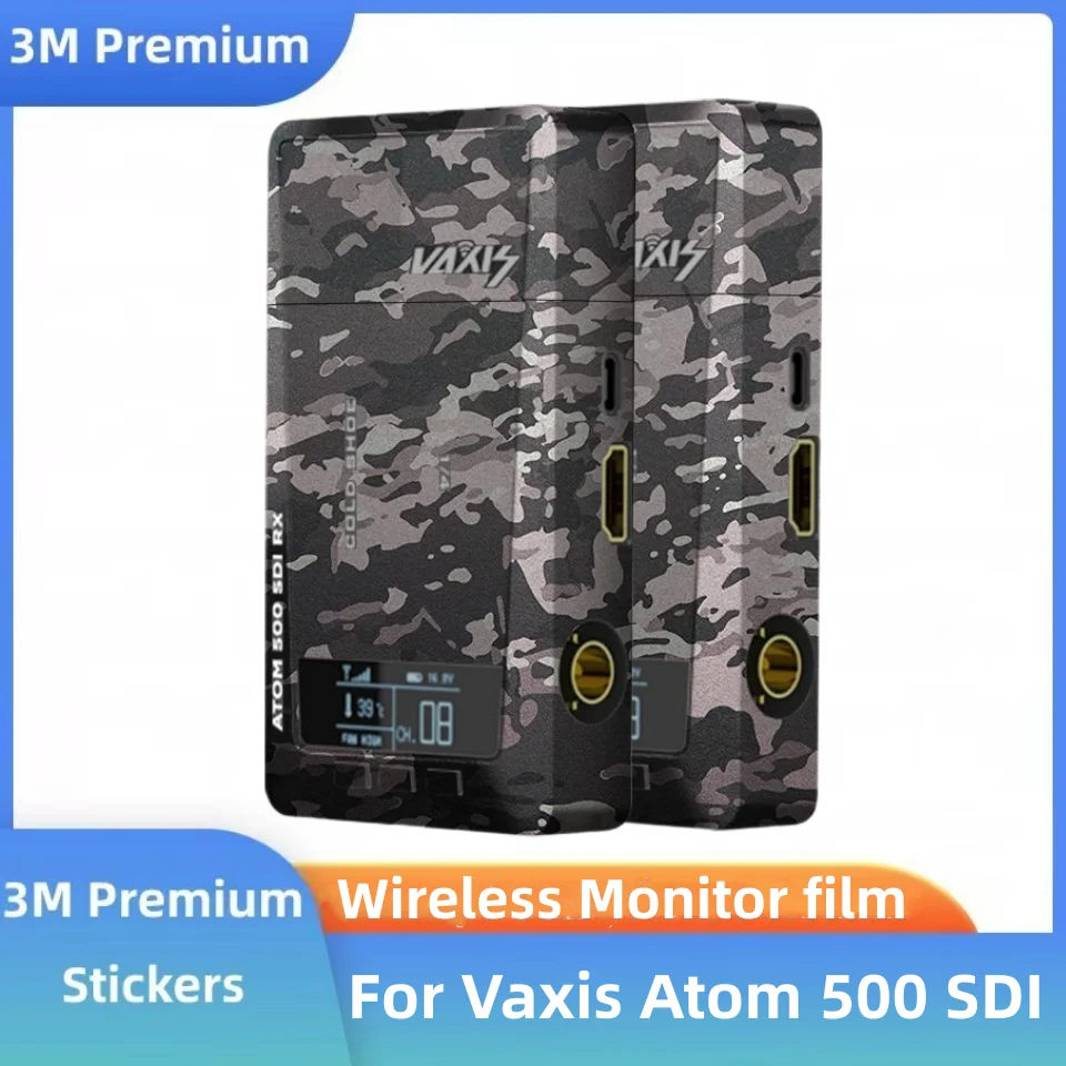 500 SDI Decal Skin Vinyl Wrap Film Wireless Video Transmission System Protective Sticker Protector Coat For Vaxis Atom 500SDI