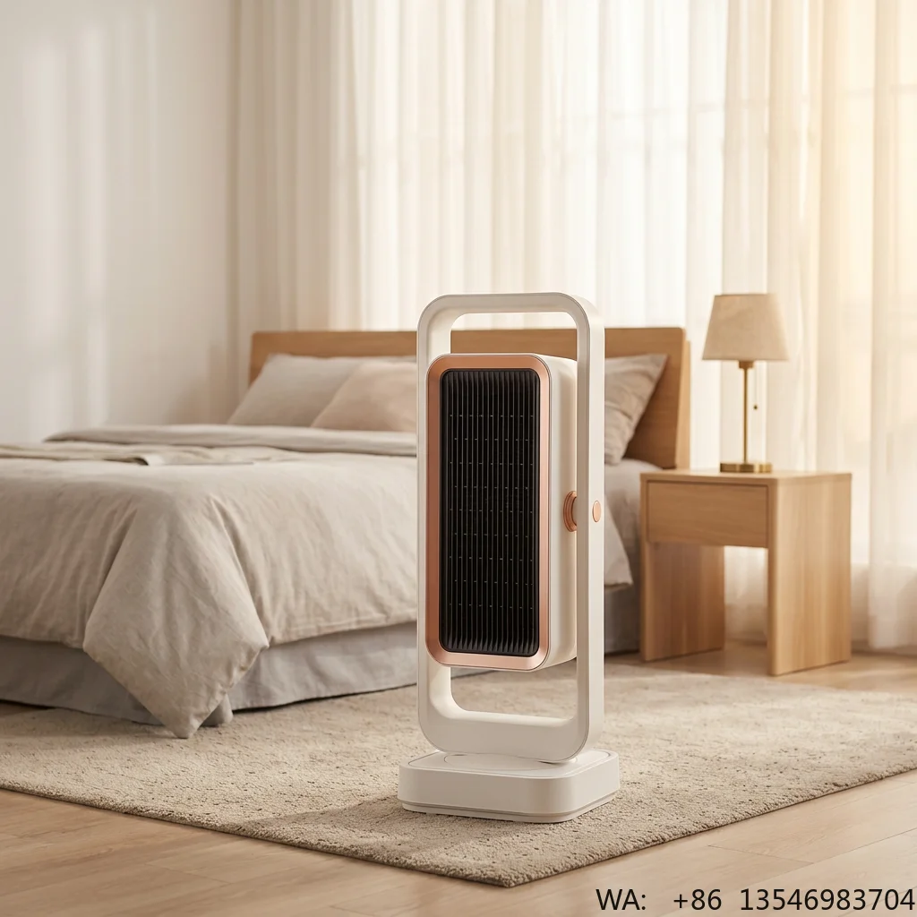 Portable Remote Controlled PTC Heating Element Electric Heater Low Noise Fast Heating Winter Warmer for Home Office Room
