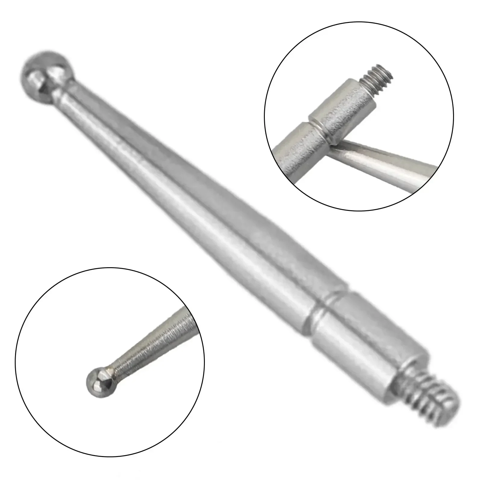 2 PCS Contact Point 2pcs Wear Resistant Contact Points for Dial Test Indicator with 2mm Carbide Ball M1 6 103006