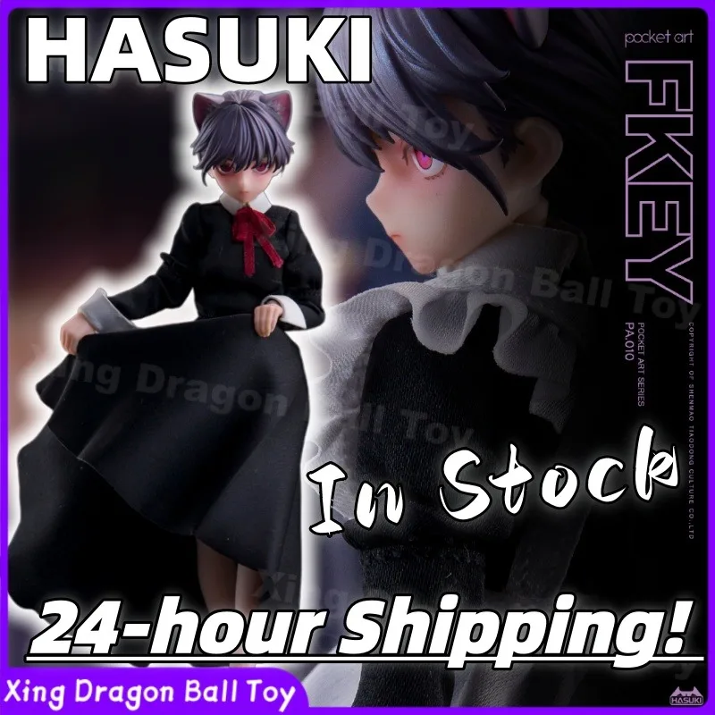 

In Stock！ HASUKI Pocket Art Series PA010 Musketeer Fickle 1/12 Scale Action Figure Catgirl Maid Collectible Toy Perfect Gift