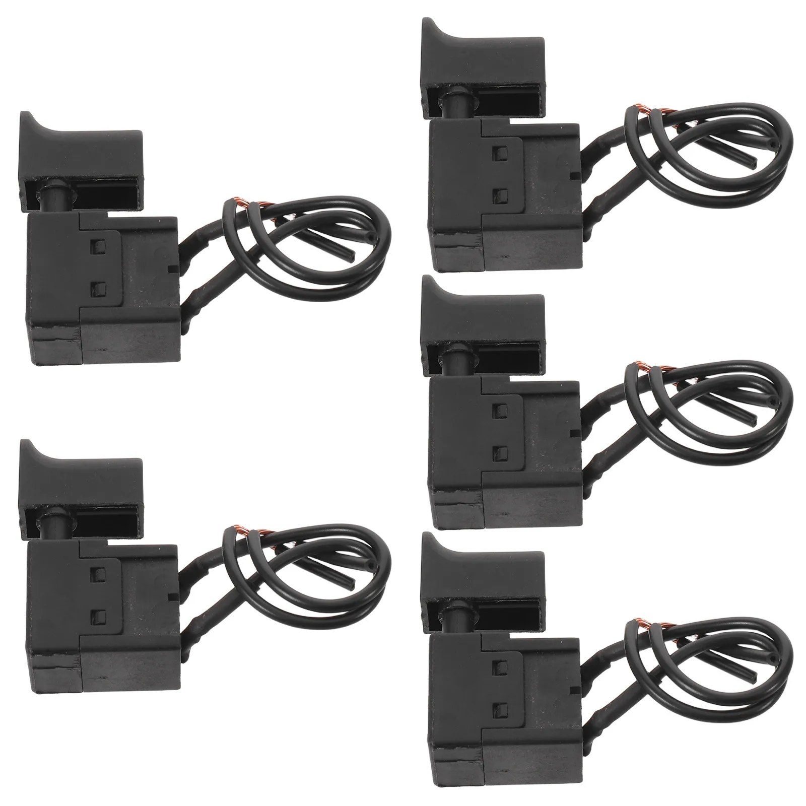 

5Pcs Plastic Trigger Switch Replacement Electric Drill Power Tool on Off Switch for Bumper Repair Welder Hammer Drill Trigger