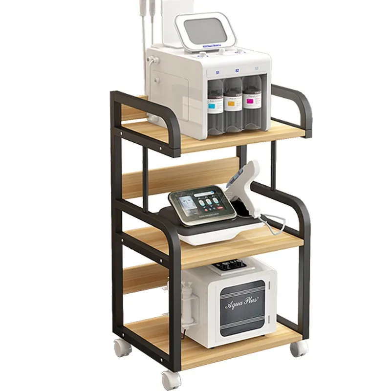 

Spectrometer cart Small bubble cart Movable beauty salon trolley Special tool cart