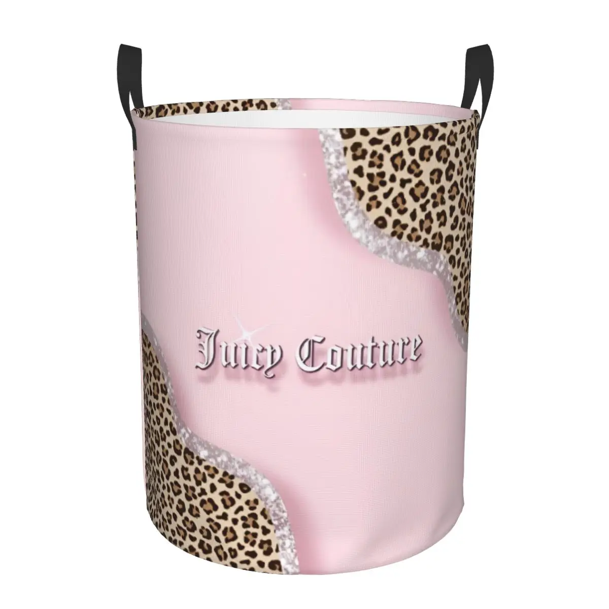 Cesto de ropa sucia de tela J-Juicy-C-Couture, plegable, para mudanzas, con diseño de dibujos animados