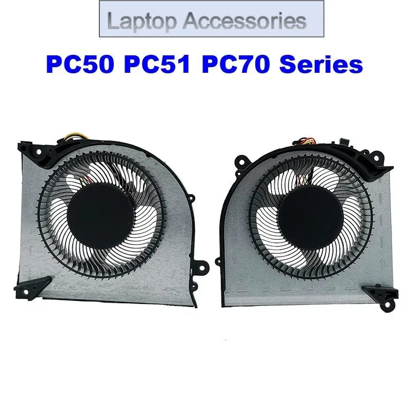 

F Вентилятор процессора и графического процессора ноутбука для CLEVO PC50 PC70 DFS5K22305283R-FMKK DFS5K223052834-FMKL