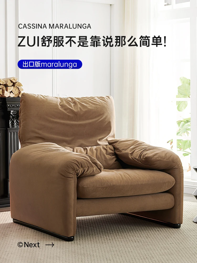 

Sofa, modern and minimalist living room, medieval high backrest Marallen and straight row sofa