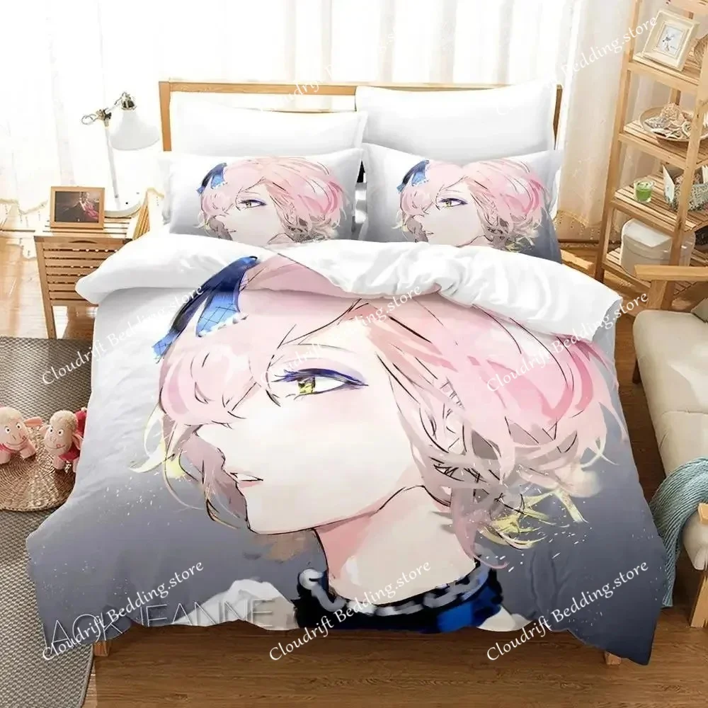 

Game Jack Jeanne Bedding Set Single Twin Full Queen King Size Bed Set Adult Kid Bedroom Duvet cover Sets Anime Bed Sheet Set