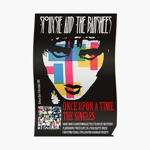 Siouxsie And The Banshees Once Upon A  Poster Mural Print Modern Decoration Home Art Decor Funny Painting Room Picture No Frame