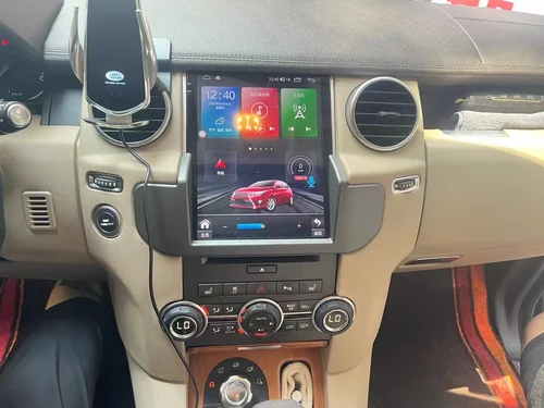 Android 13 Tesla Style Bildschirm Autoradio für Land Rover Discovery 4 LR4 2009 2016 GPS-Navigation Autoradio