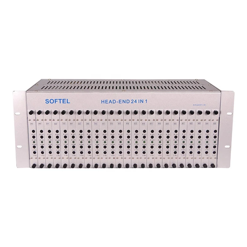 24 in 1 AV/HD to RF 24 Channel Fixed Modulador De Digital Tv Analog Catv Rf Modulator