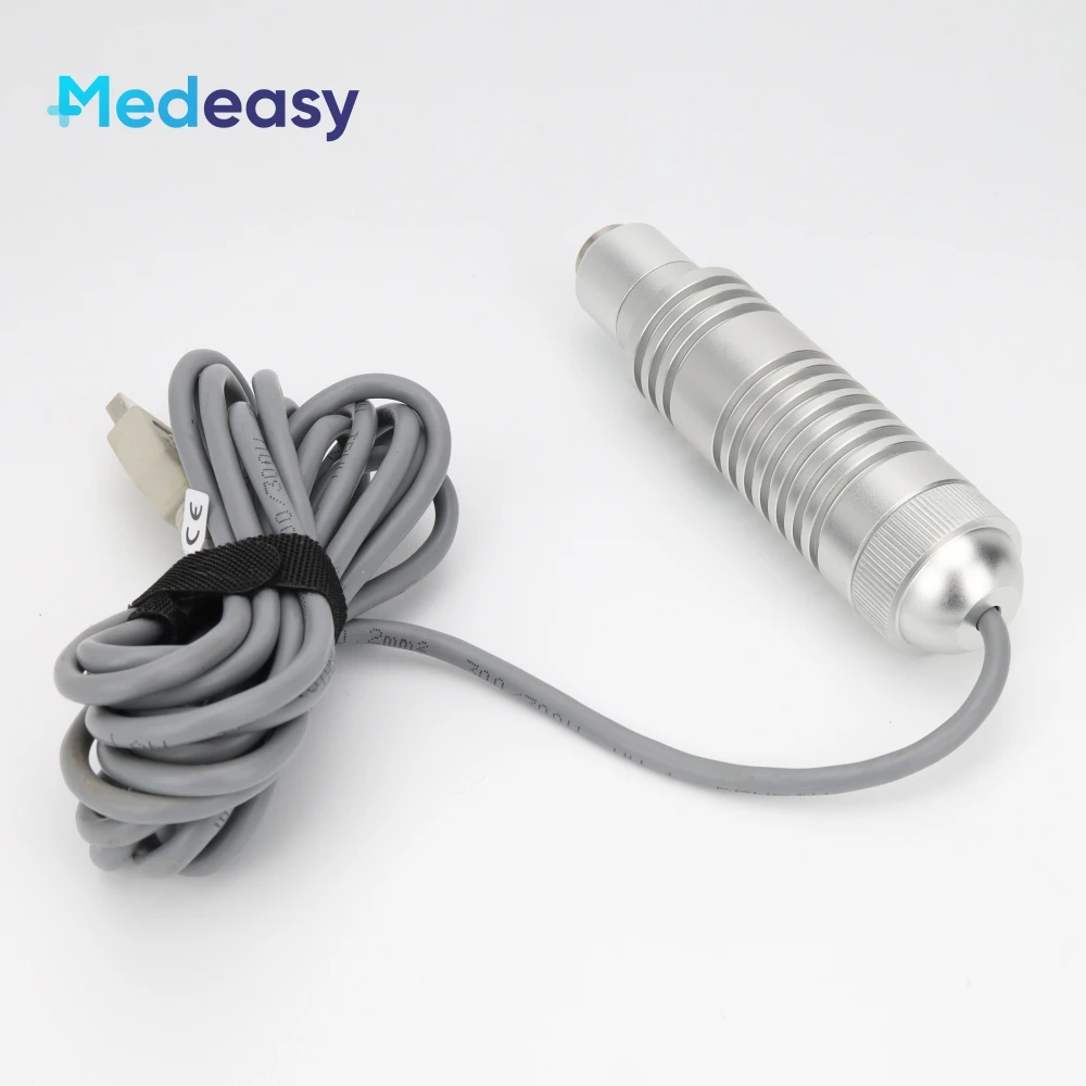 3W Mini Portable ENT Endoscope LED Light Source, Brightness Adjustable Cold Light Source