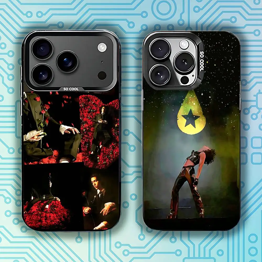 

Singer C-Conan Gray Phone Case For iPhone 17,16,15,14,13,12,11,Pro,Max,Plus,E,Air,Mini Black Tpu Cover