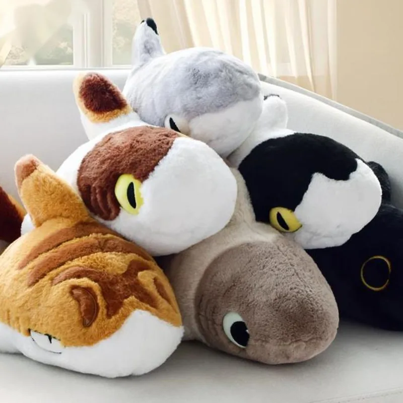 juguete-de-peluche-heyhey-negro-de-50cm-personaje-de-anime-kawaii-almohada-para-dormir-decoracion-personalizada-regalo