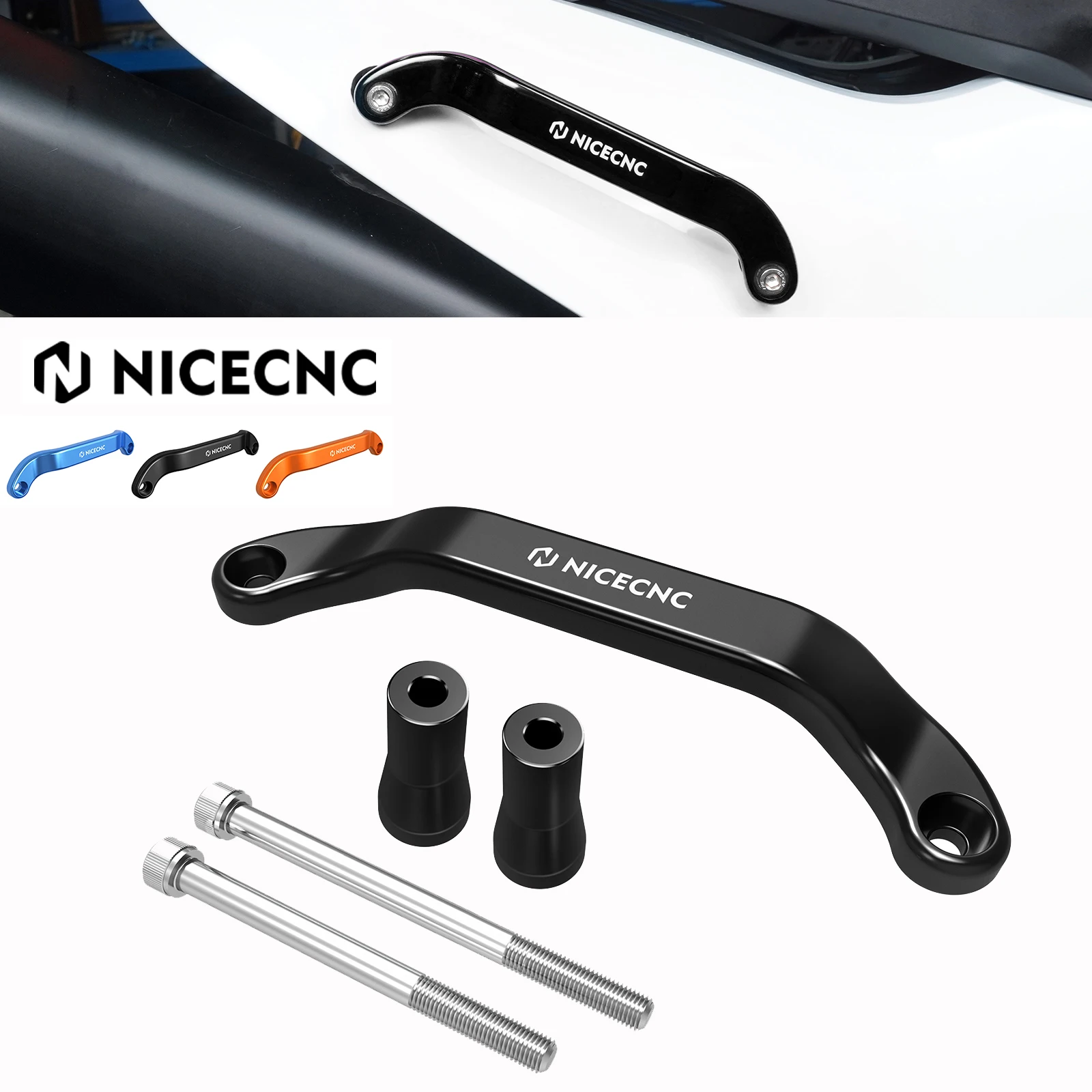 For GasGas EC 300 2024 Forged Rear Grab Handle EC250 MC125 MC450F EC MC EX 125 250 300 250F 350F 450F MCF ECF EXF 250 350 450