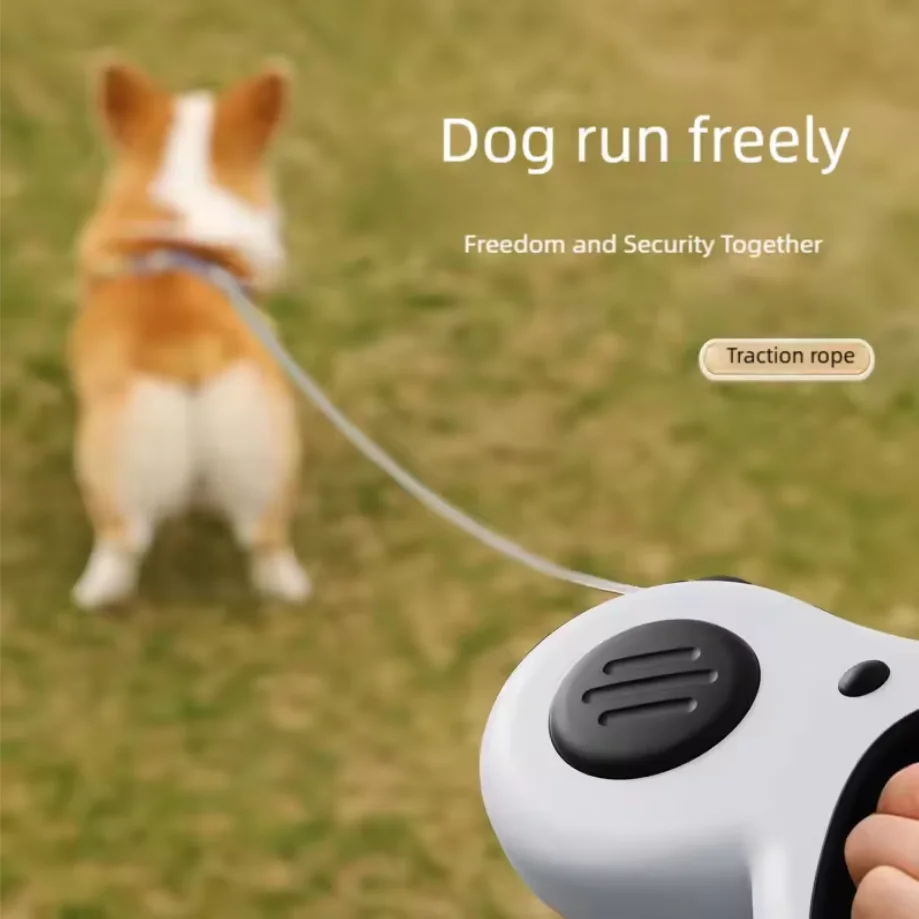 Trela para cães com freio de u - Retractable Dog Leash avaliação e preço