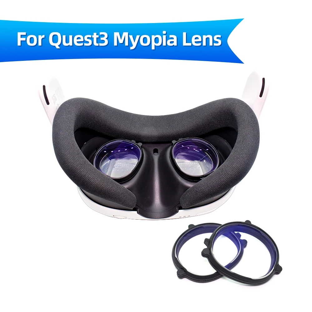 For  VR Meta/Oculus Quest 3 Magnetic Myopia Glasses Lens Quest 3 Accessories