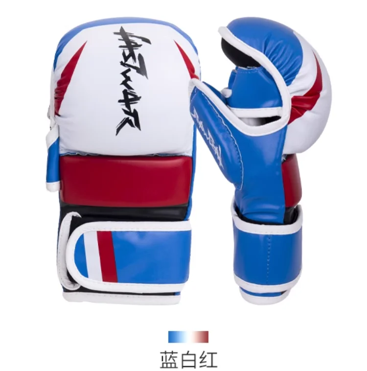 

Male Half Finger MMA Mantou Boxing Gloves Train