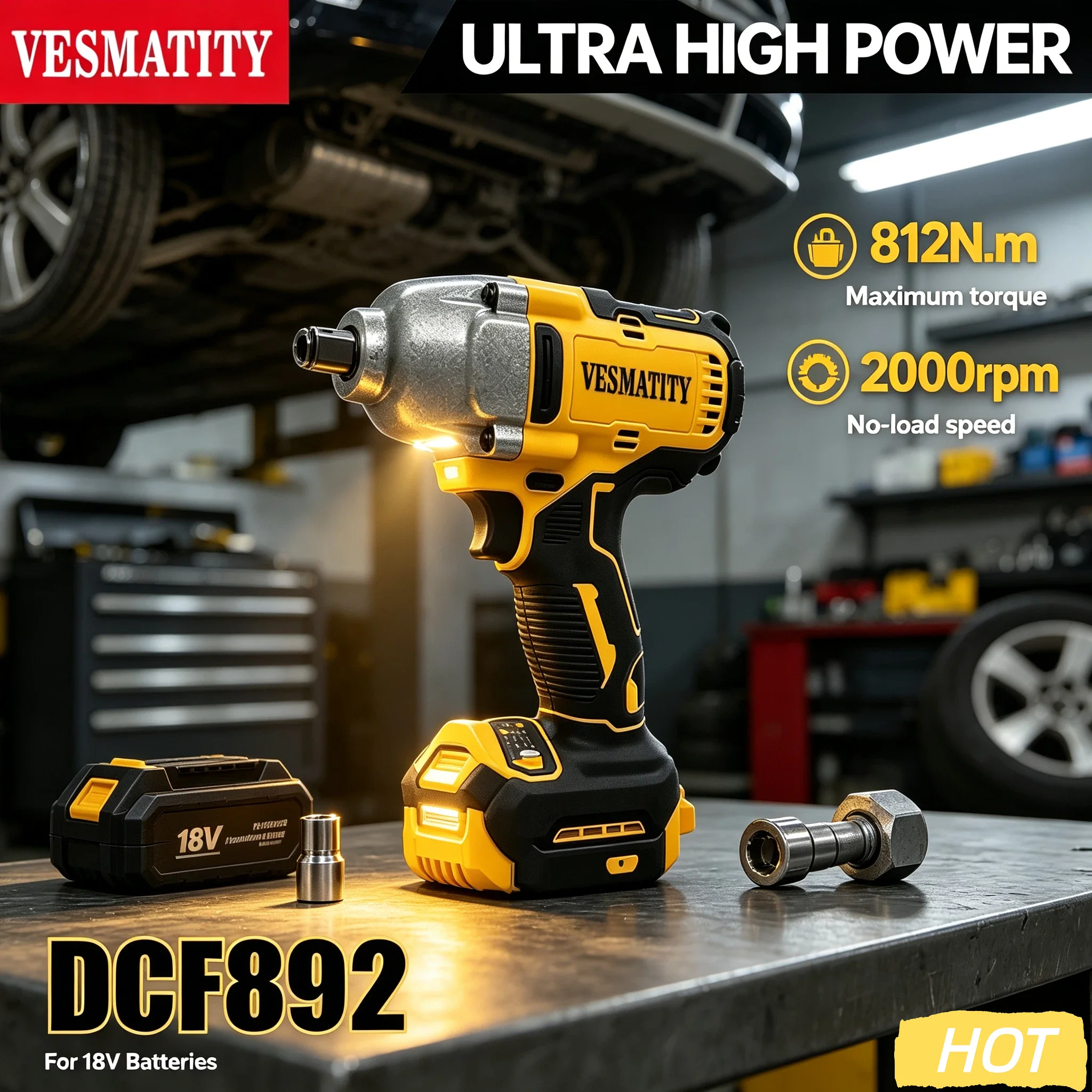 vesmatity-cordless-dcf892-impact-wrench-812nm-1-2''-high-torque-2000rpm-stepless-speed-tool-for-18v-battery-plus-hd