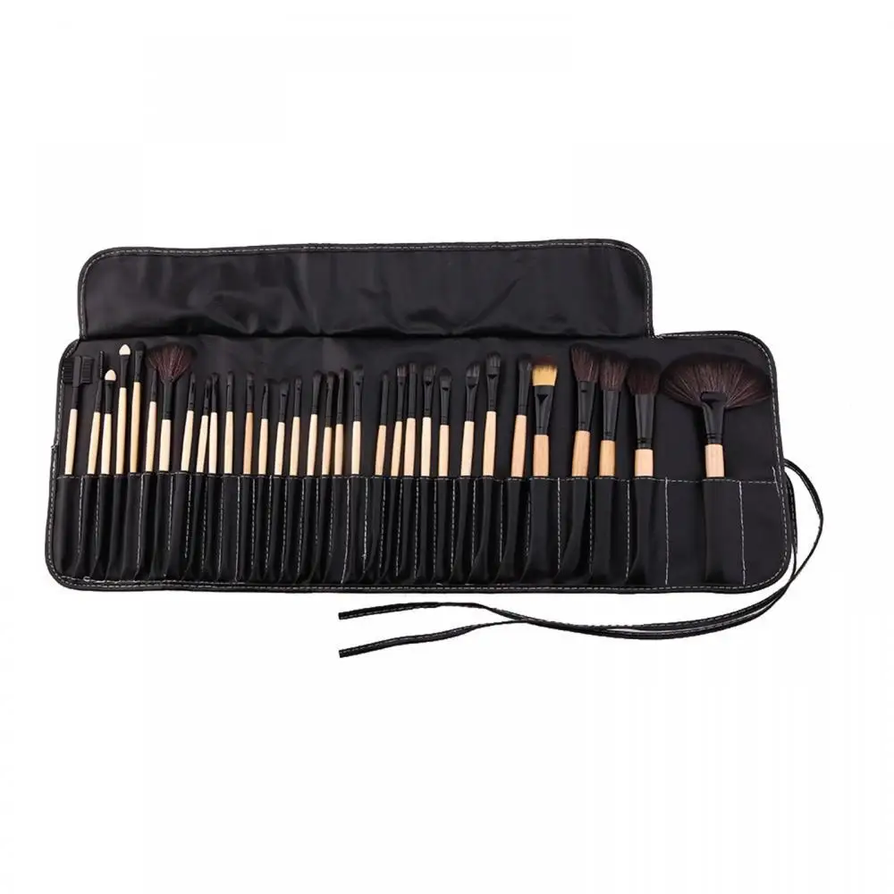 Ensemble de pinceaux de maquillage professionnels, sac cadeau, pinceaux cosmétiques, fond de teint en poudre, outils de maquillage